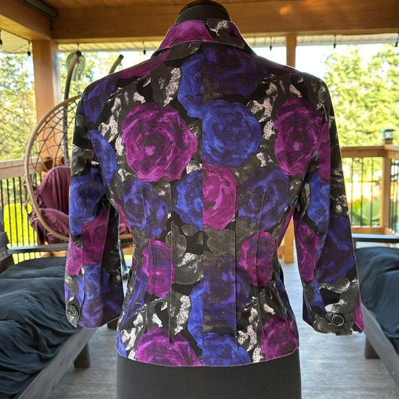 MICHAEL Michael Kors | Fitted Floral Blazer - Picture 4 of 6